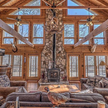 Blue Ridge Bliss- Spacious Cabin, Pets, Hot Tub! المظهر الخارجي الصورة
